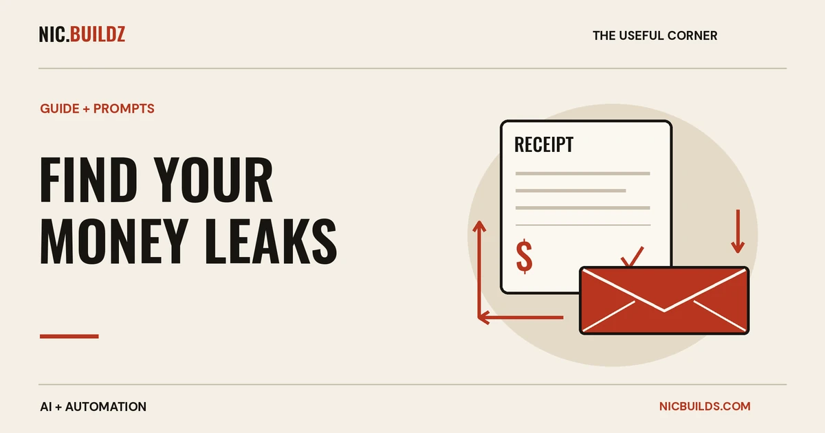 Illustrated cover for Find subscription savings in your email with ChatGPT